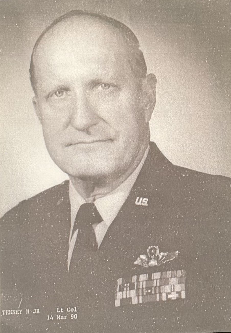 Wheatley, Lt Col Tenney Hall, Jr., (Retired)